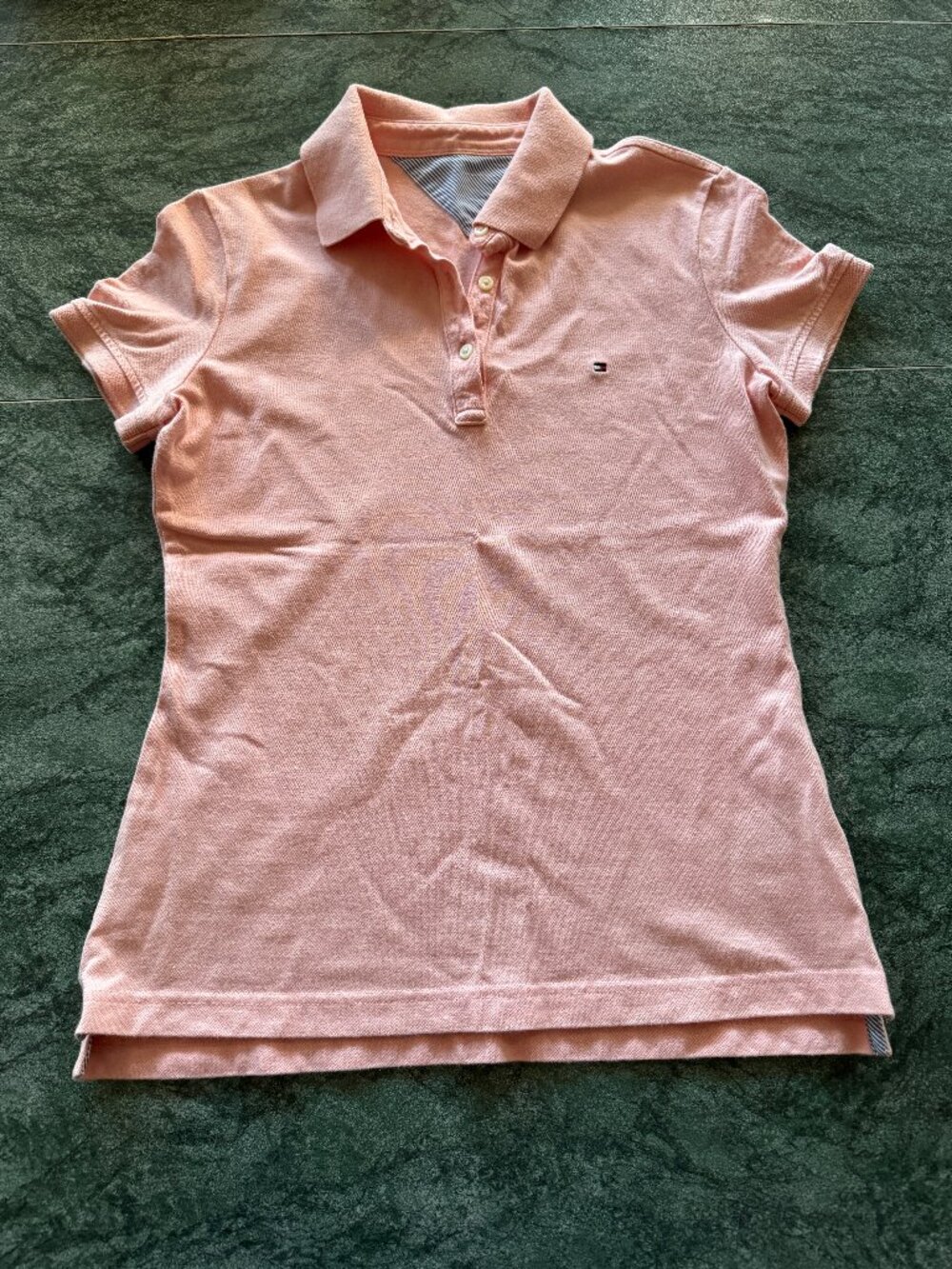 Tommy Hilfiger Pink/Salmon Polo T-shirt